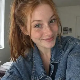 Her selfie, the photo of her we started from