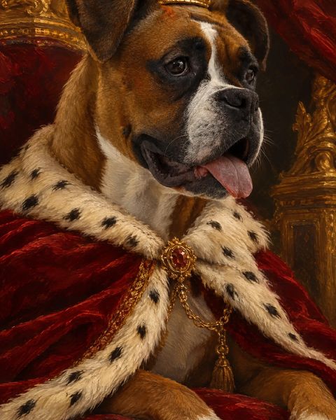 His Royal Highness, an example portrait